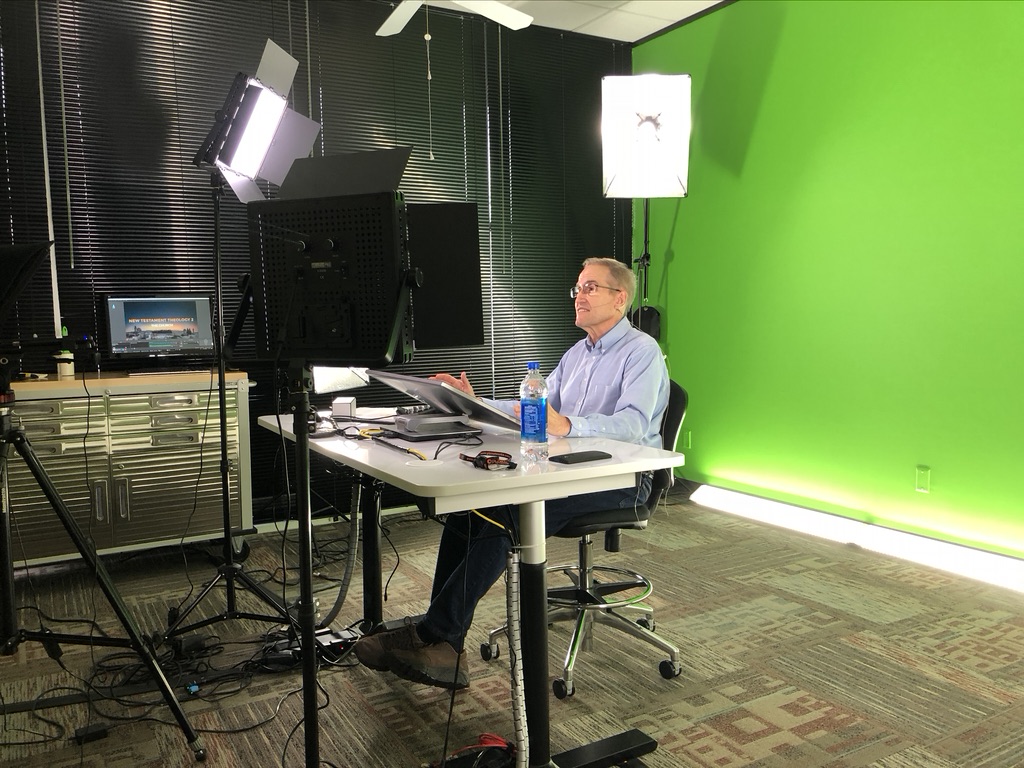 Joyful theology students participating in remote biblical studies programs