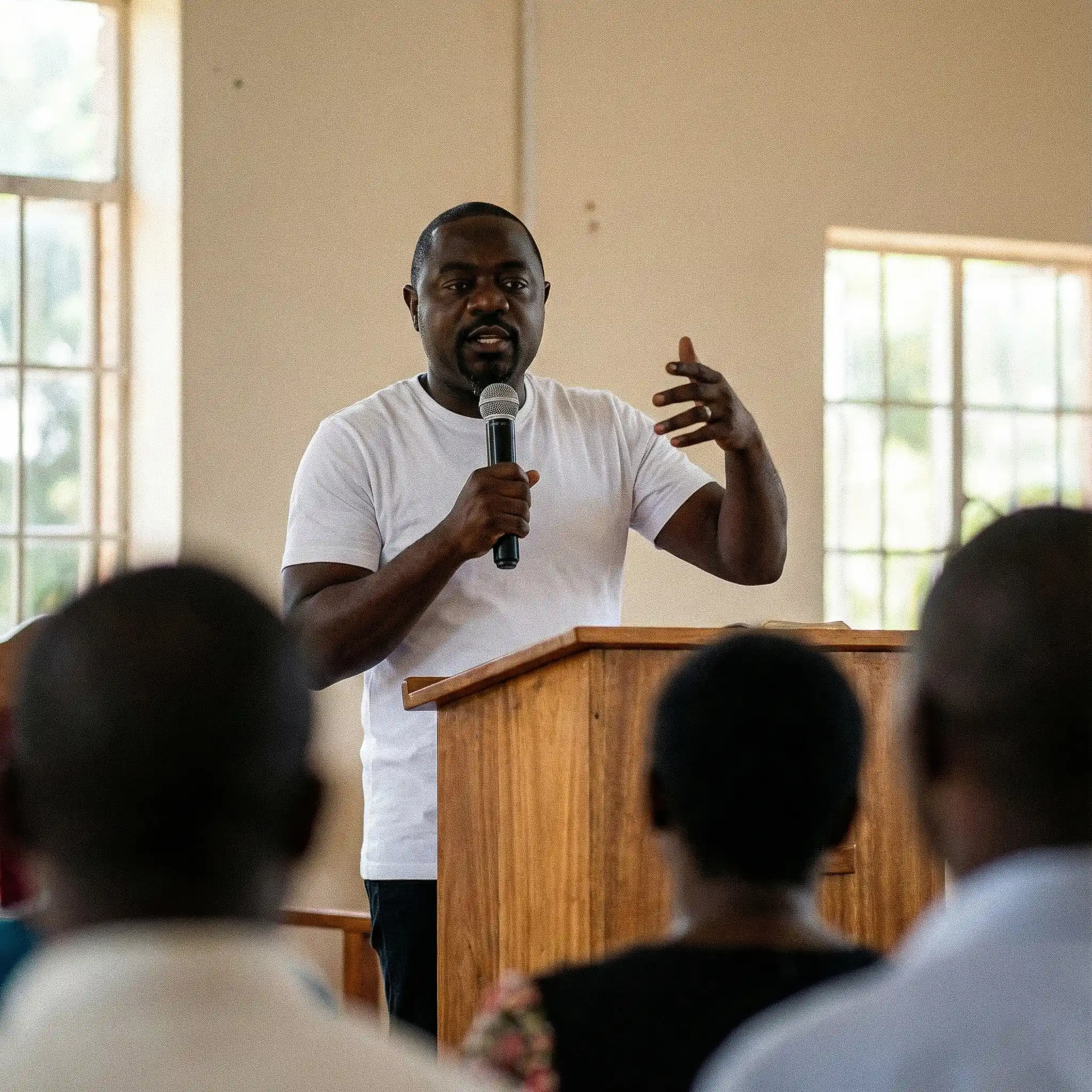 Successful theology student Ayuk Peter achieving comprehensive ministry training online