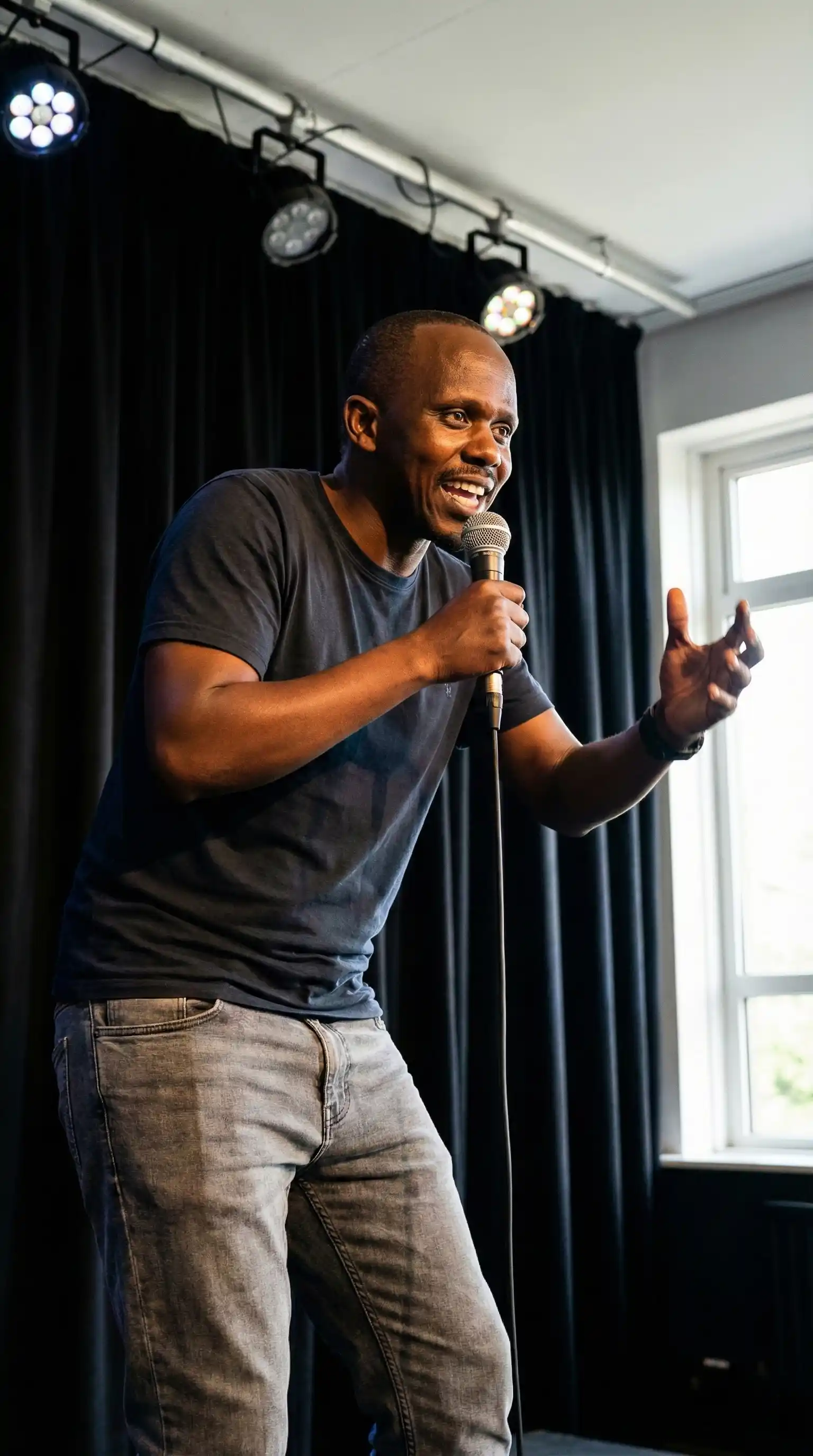 Successful theology student Majyambere Onesphore achieving comprehensive ministry training online