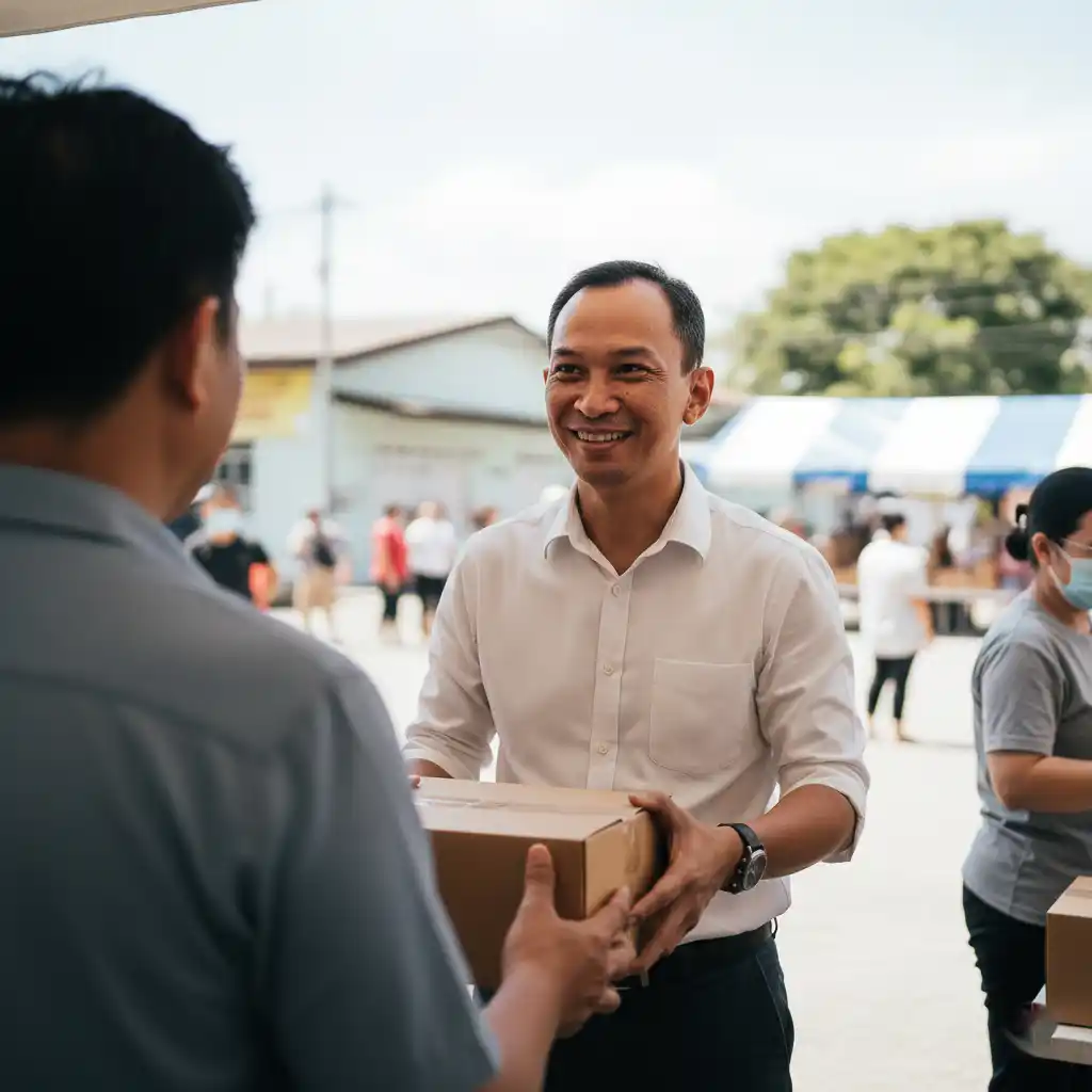 Successful theology student Sigit Syahranie achieving comprehensive ministry training online